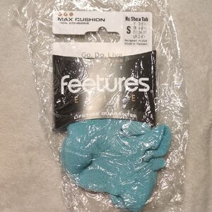 Feetures Elite Max Cushion No Show Tab Socks - Takeoff Turquoise - SMALL
